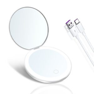 led round makeup mirror