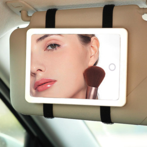car visor makeup mirror